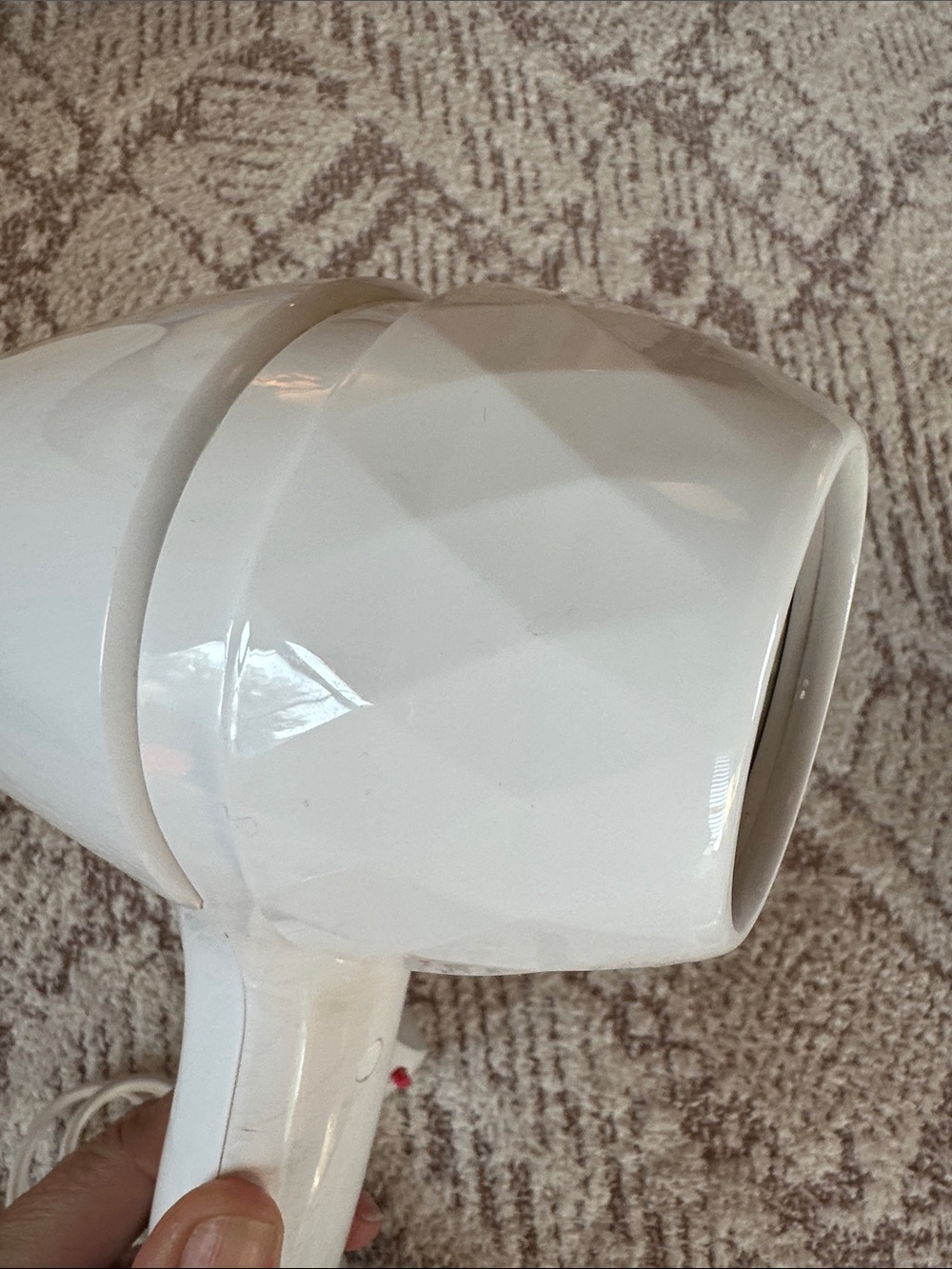 T3 Featherweight Luxe Hair Dryer White Rose Gold Blow Dryer Model 73849 EUC - Picture 6 of 8